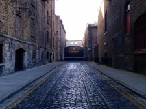 La célèbre porte de l'usine Guinness