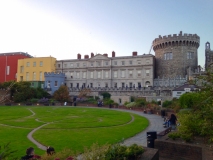Dublin Castle tout en couleurs pour l'anniversaire de Stéphanie